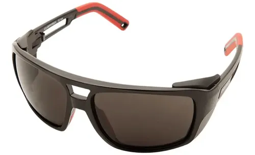 Optitech Aconcagua · Negro brillo / Gris oscuro