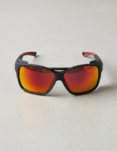 Optitech Nuptse Negro/Rojo, vista frontal real